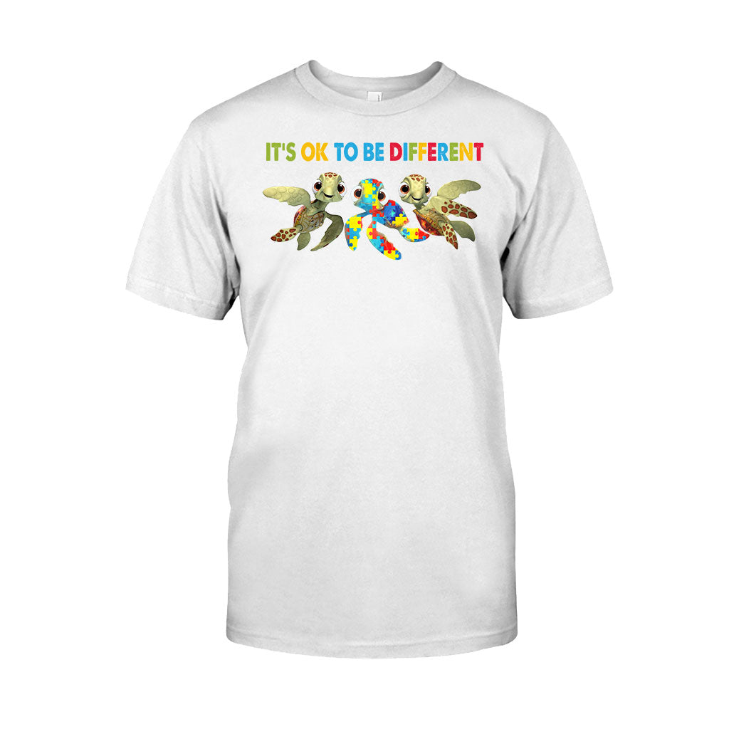 It's Ok To Be Different - Autism Awareness T-shirt And Hoodie 062021