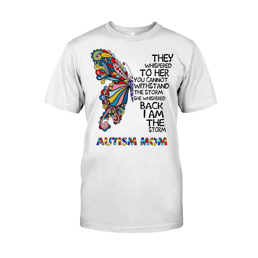 They Whispered To Her - Autism Awareness T-shirt And Hoodie 062021