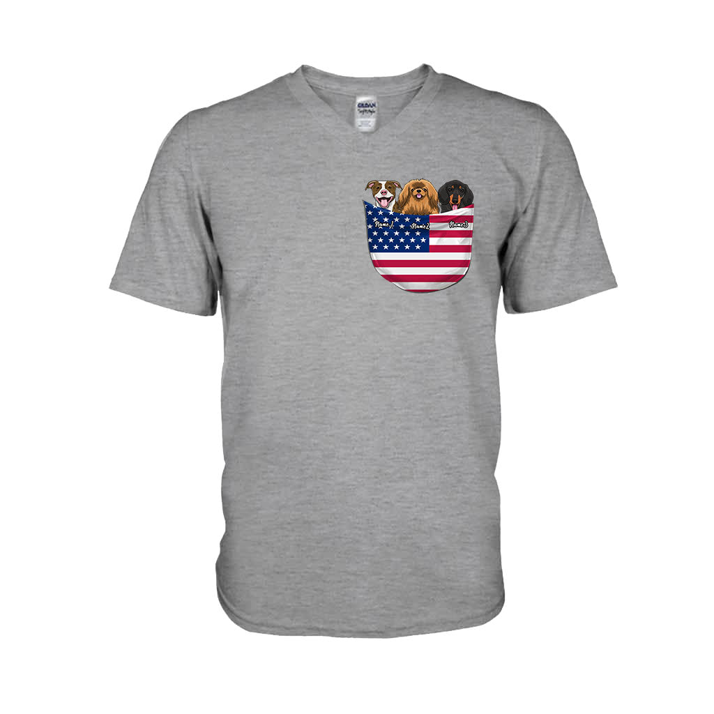 The 4th Of July - Personalized Independence Day Dog T-shirt and Hoodie