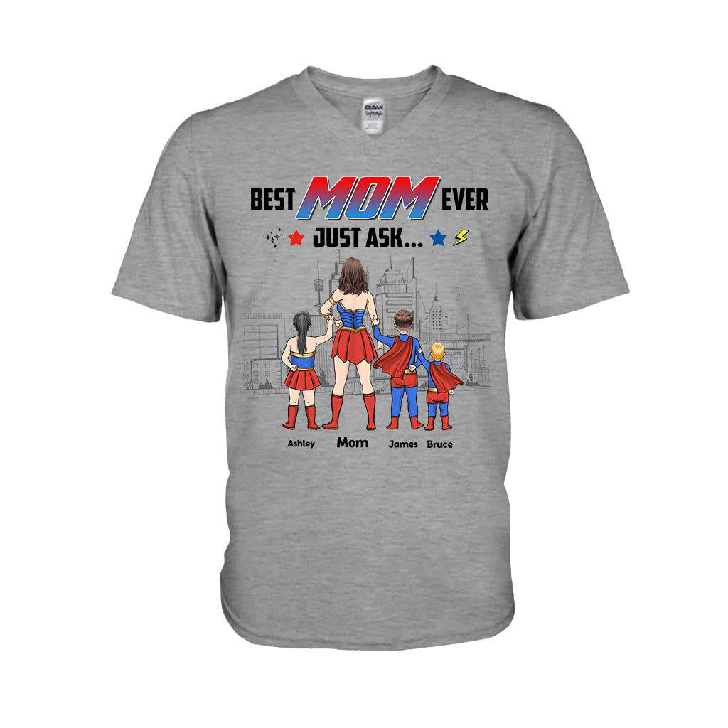 Supermom - Personalized Mother T-shirt and Hoodie