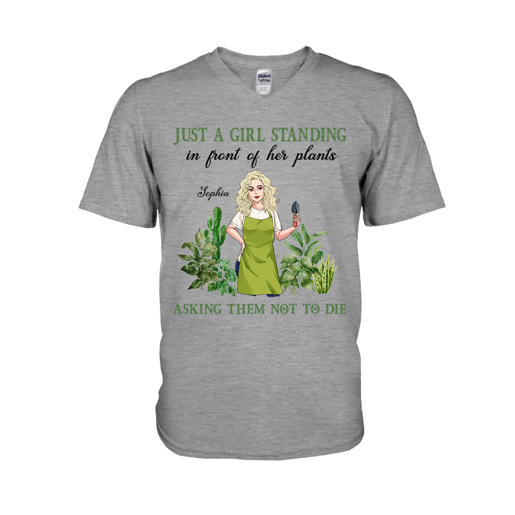 Gardening Girl - Personalized Gardening T-shirt and Hoodie