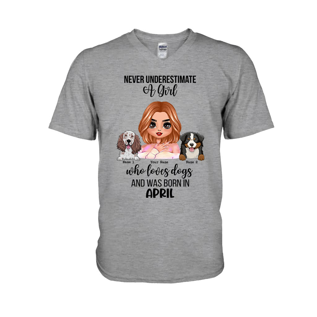 Never Underestimate - Personalized Dog T-shirt and Hoodie