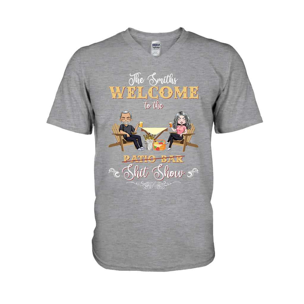 Welcome To The Shitshow - Personalized Backyard T-shirt and Hoodie
