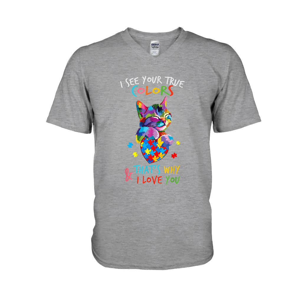 I Love Someone With Autism - Autism Awareness T-shirt and Hoodie 112021