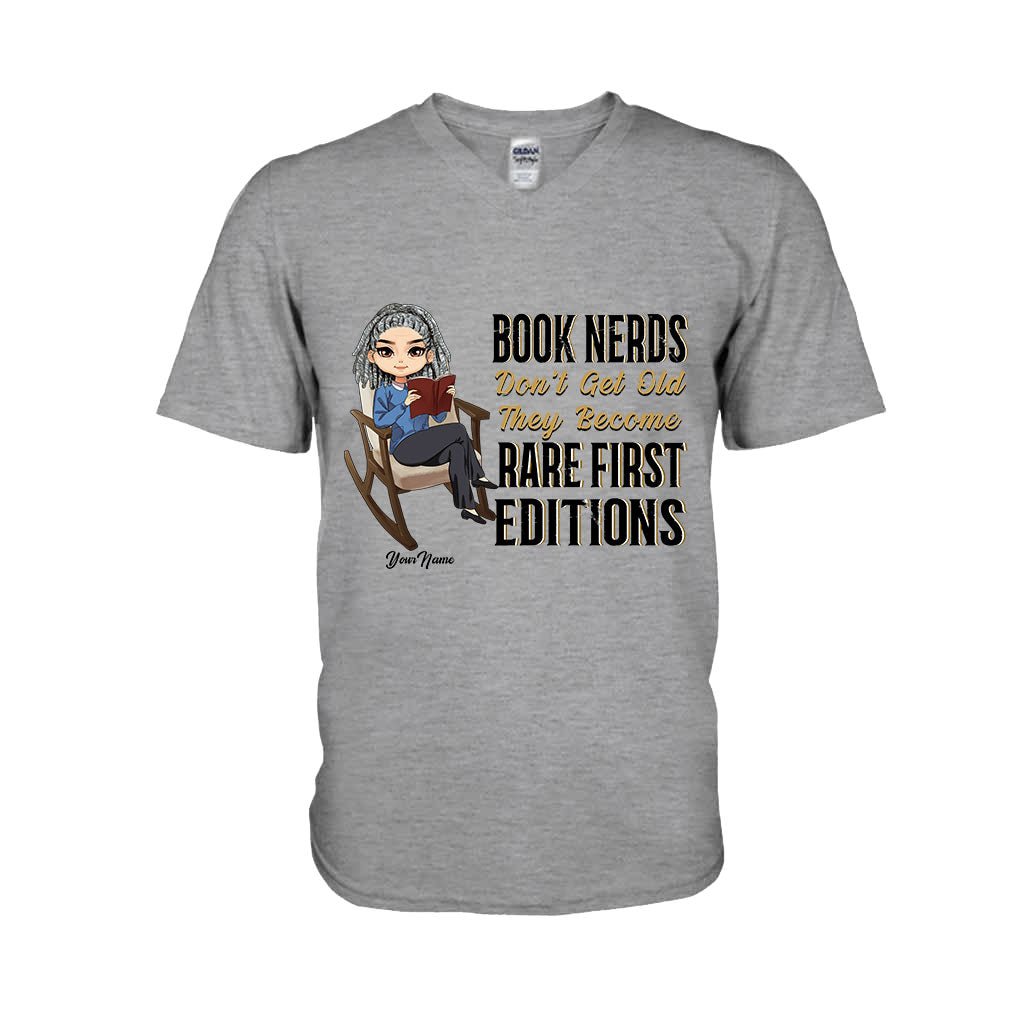 Book Nerds Don't Get Old - Personalized T-shirt and Hoodie