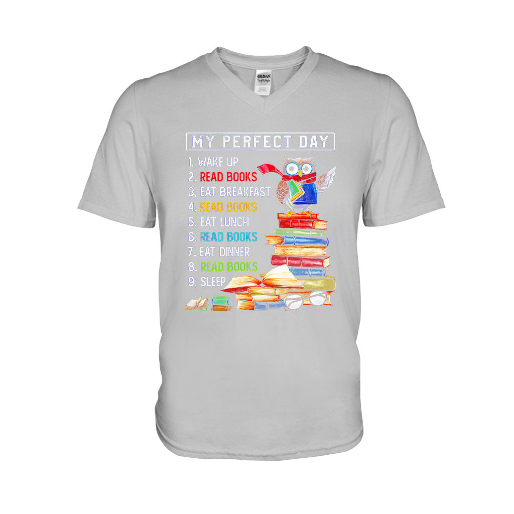 My Perfect Day - Book T-shirt And Hoodie 062021