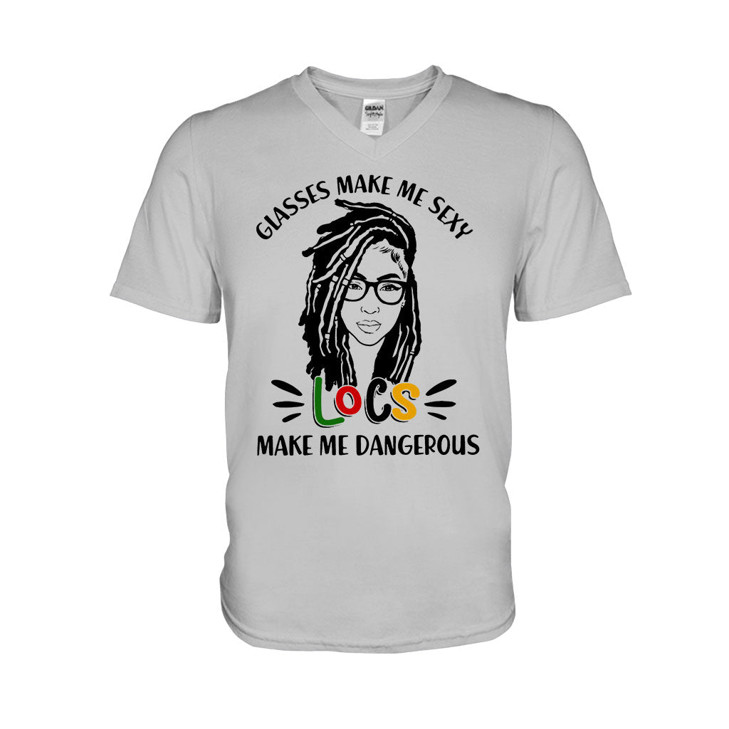 Locs  - African American T-shirt And Hoodie 062021
