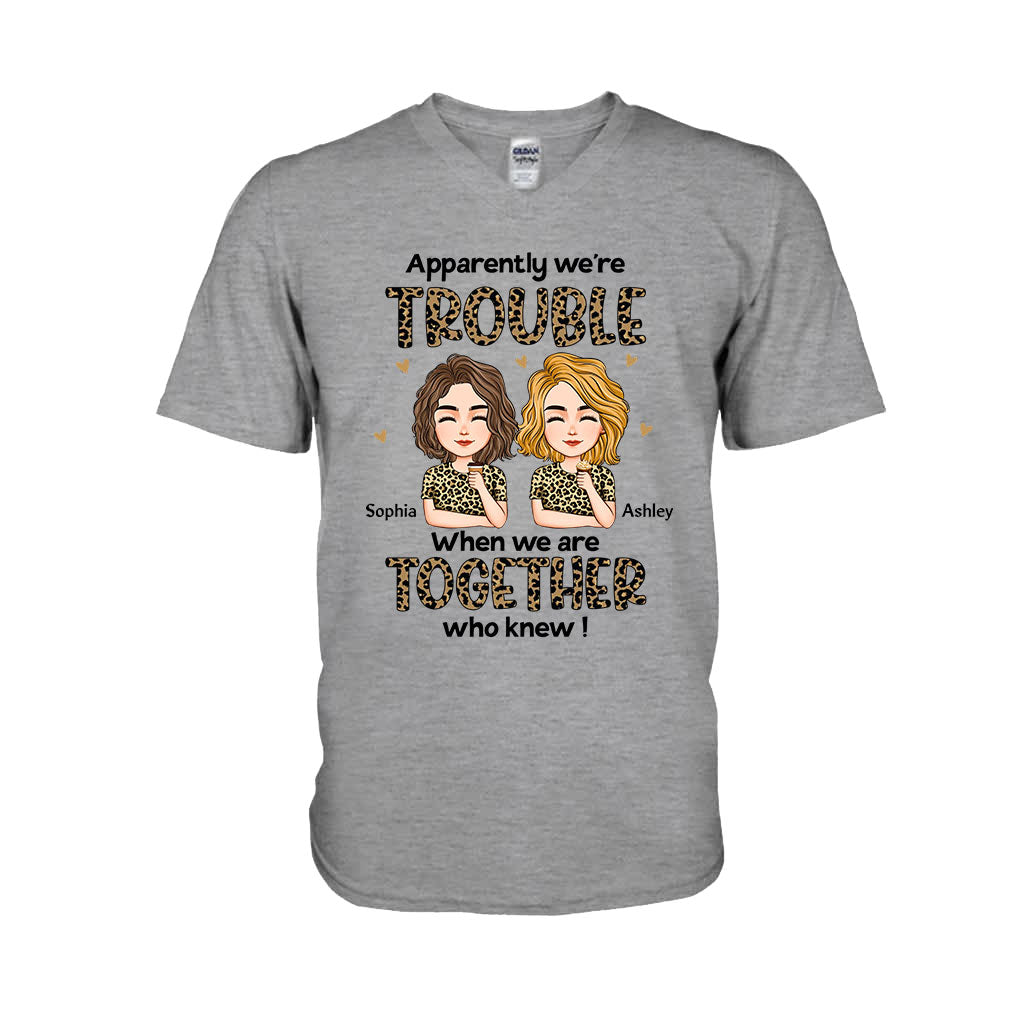 Partners In Crime - Personalized Bestie T-shirt and Hoodie