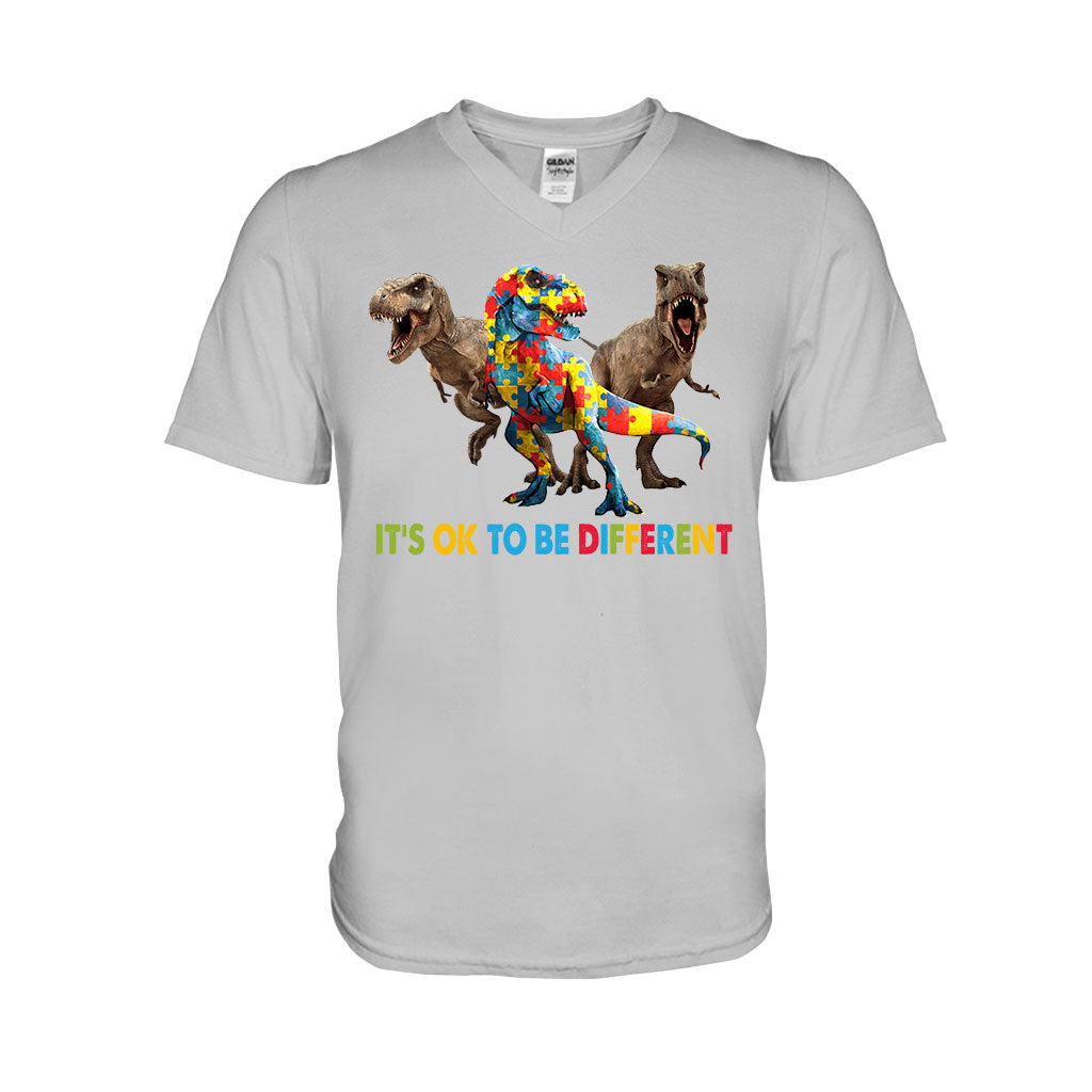 It's Ok To Be Different - Autism Awareness T-shirt And Hoodie 062021