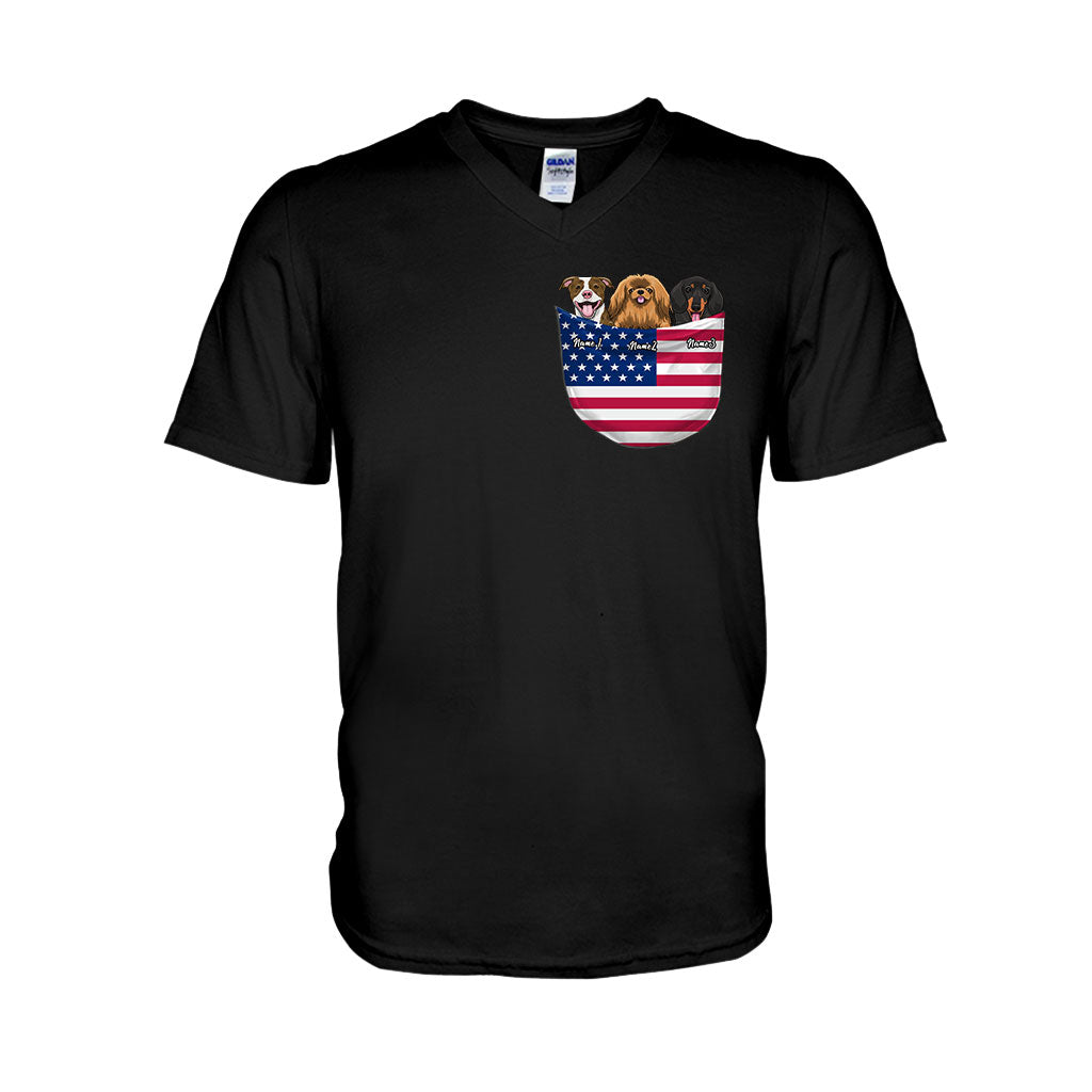 The 4th Of July - Personalized Independence Day Dog T-shirt and Hoodie