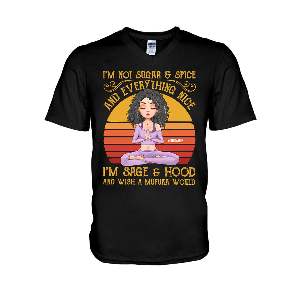 I'm Sage And Hood - Personalized Yoga T-shirt and Hoodie