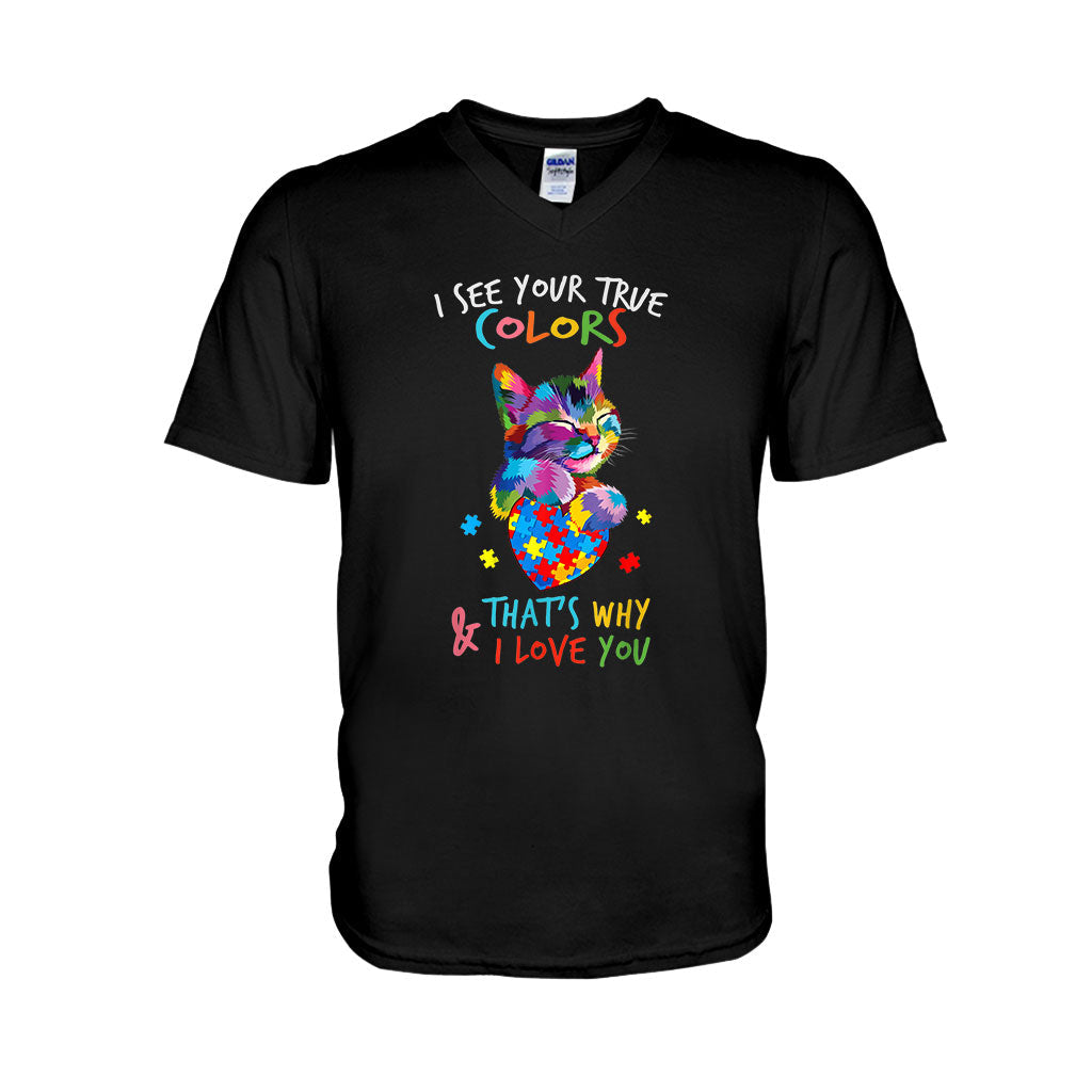 I Love Someone With Autism - Autism Awareness T-shirt and Hoodie 112021