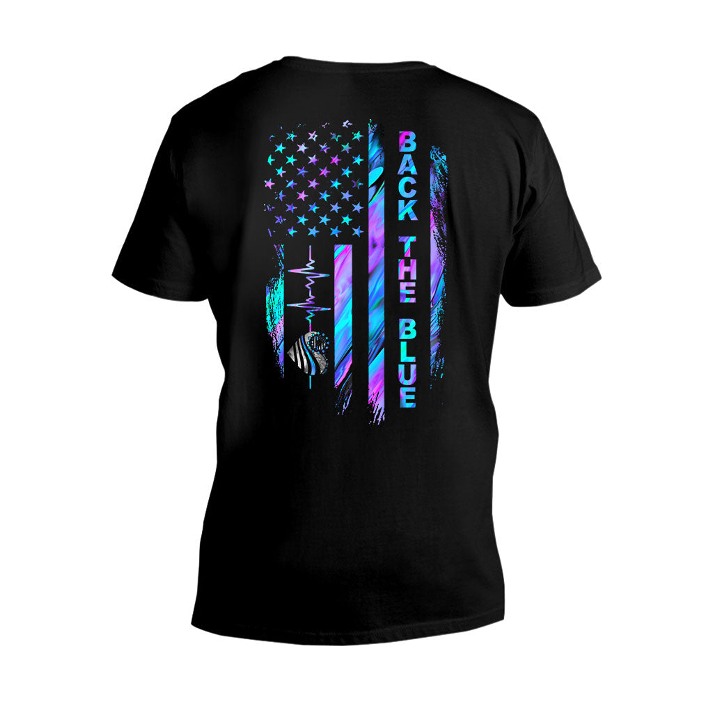 Blue Line - Police Officer T-shirt And Hoodie 062021