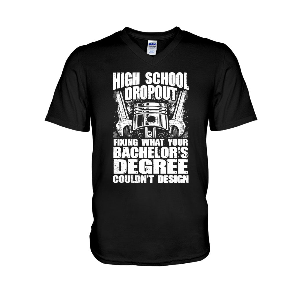 High School Dropout - Mechanic T-shirt And Hoodie 062021