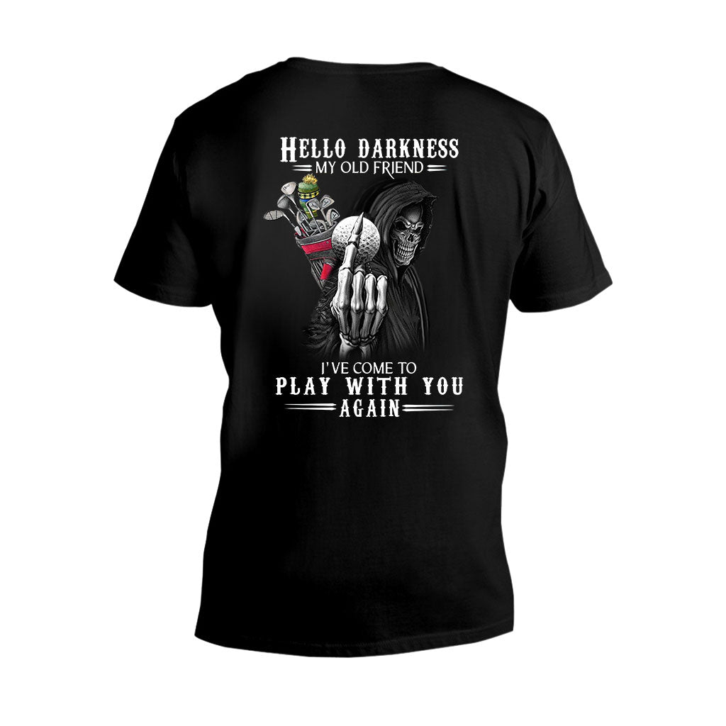 Hello Darkness - Golf T-shirt And Hoodie 062021