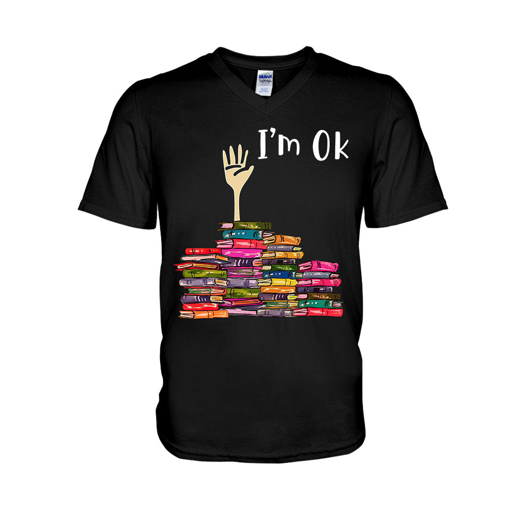I'm OK - Book T-shirt And Hoodie 072021