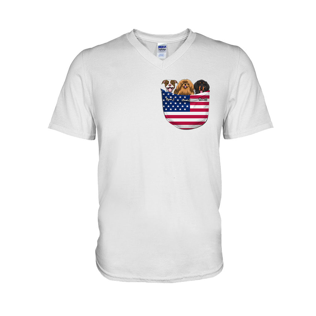 The 4th Of July - Personalized Independence Day Dog T-shirt and Hoodie