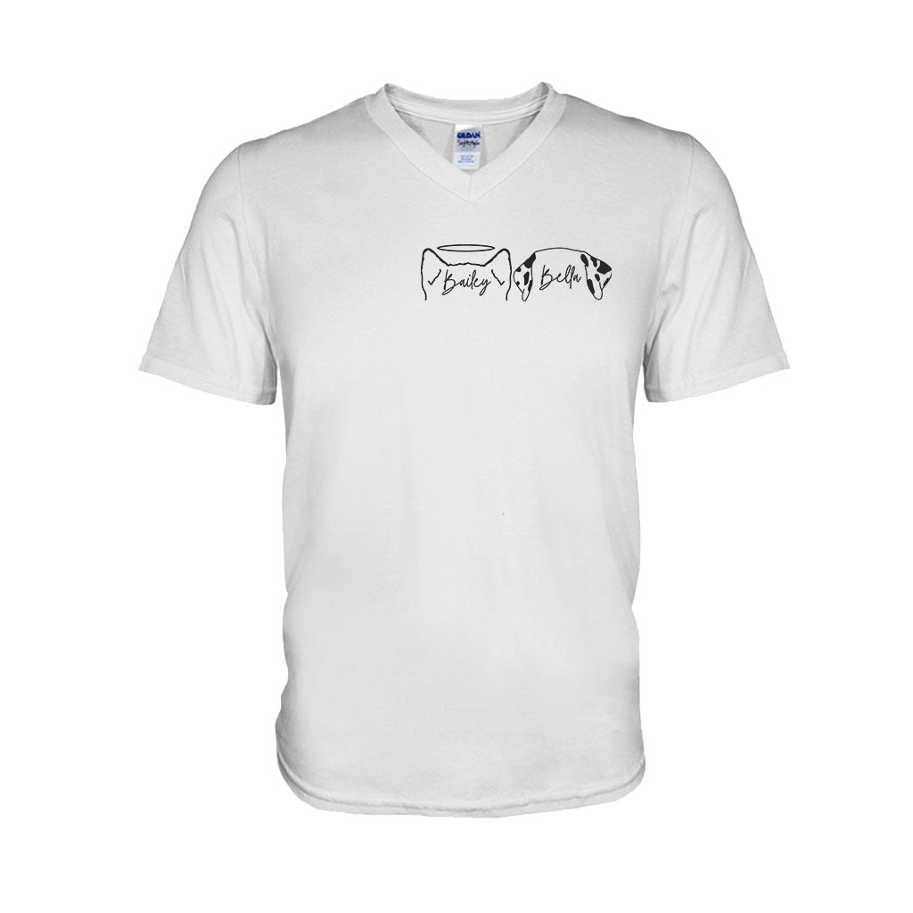 Dog Mom - Personalized Dog T-shirt and Hoodie