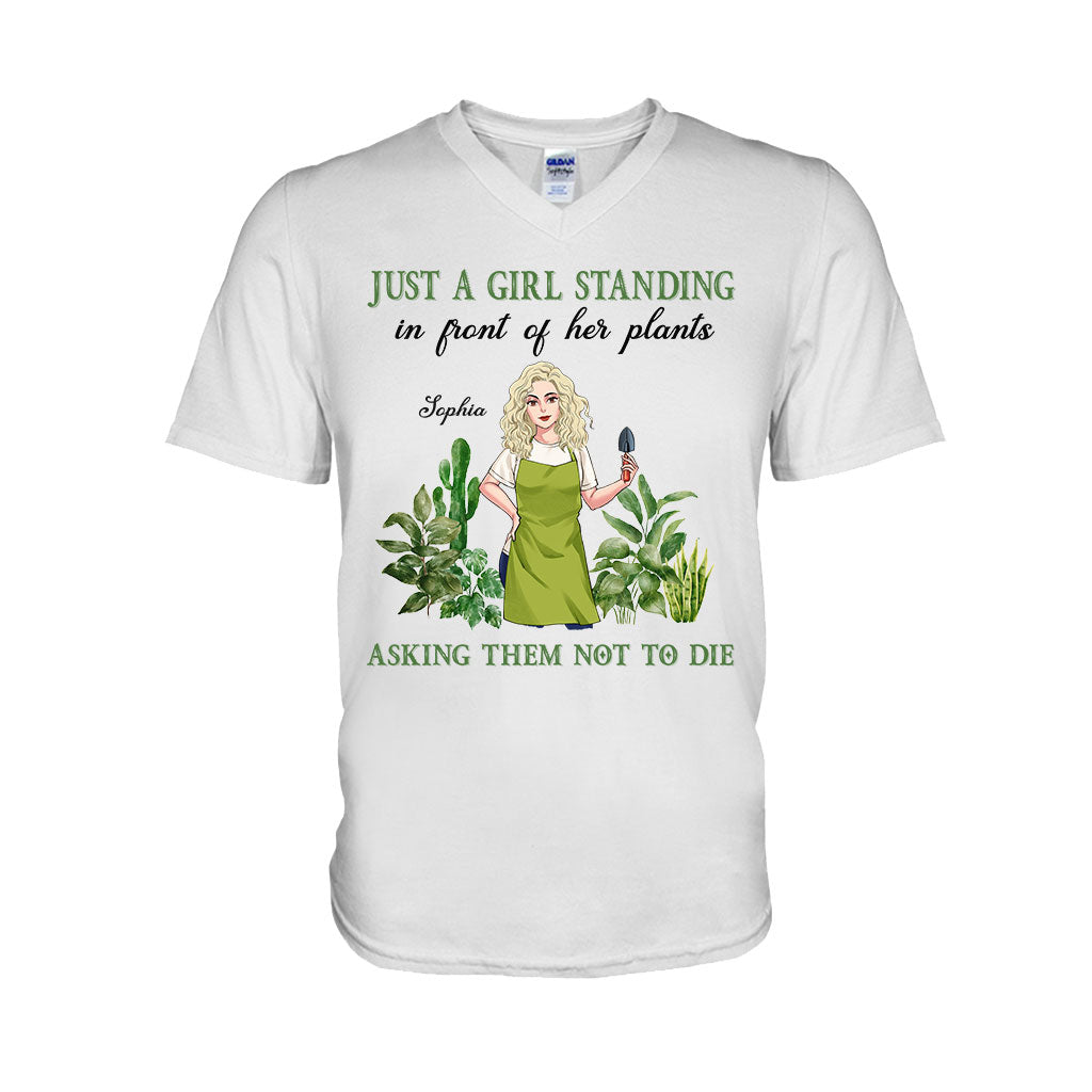 Gardening Girl - Personalized Gardening T-shirt and Hoodie