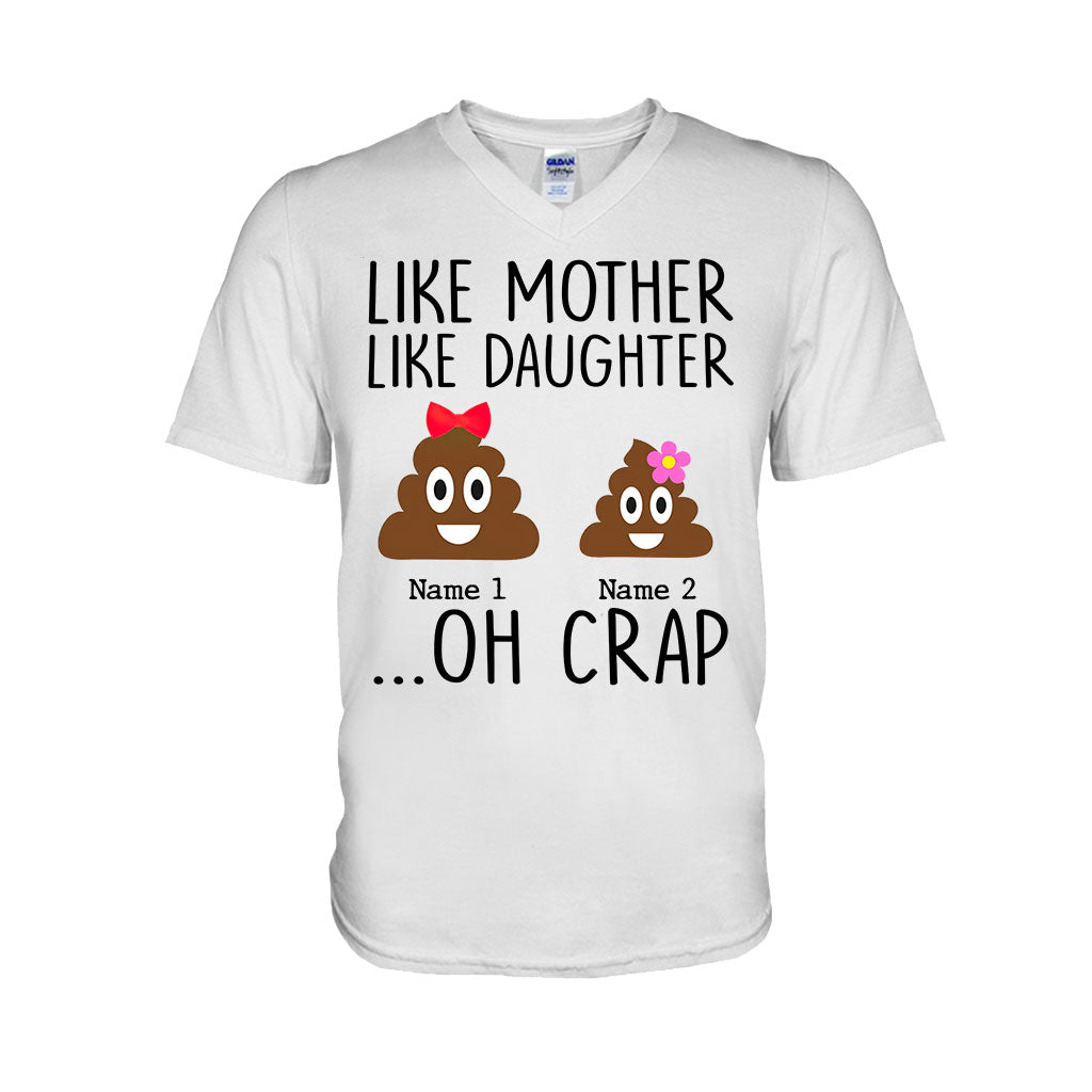 Like Mother Like Daughter - Gift for mom, daughter, dad, son - Personalized T-shirt And Hoodie