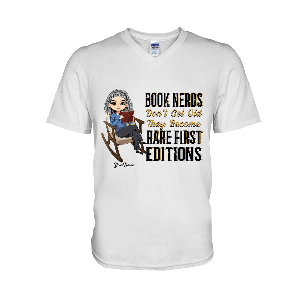 Book Nerds Don't Get Old - Personalized T-shirt and Hoodie