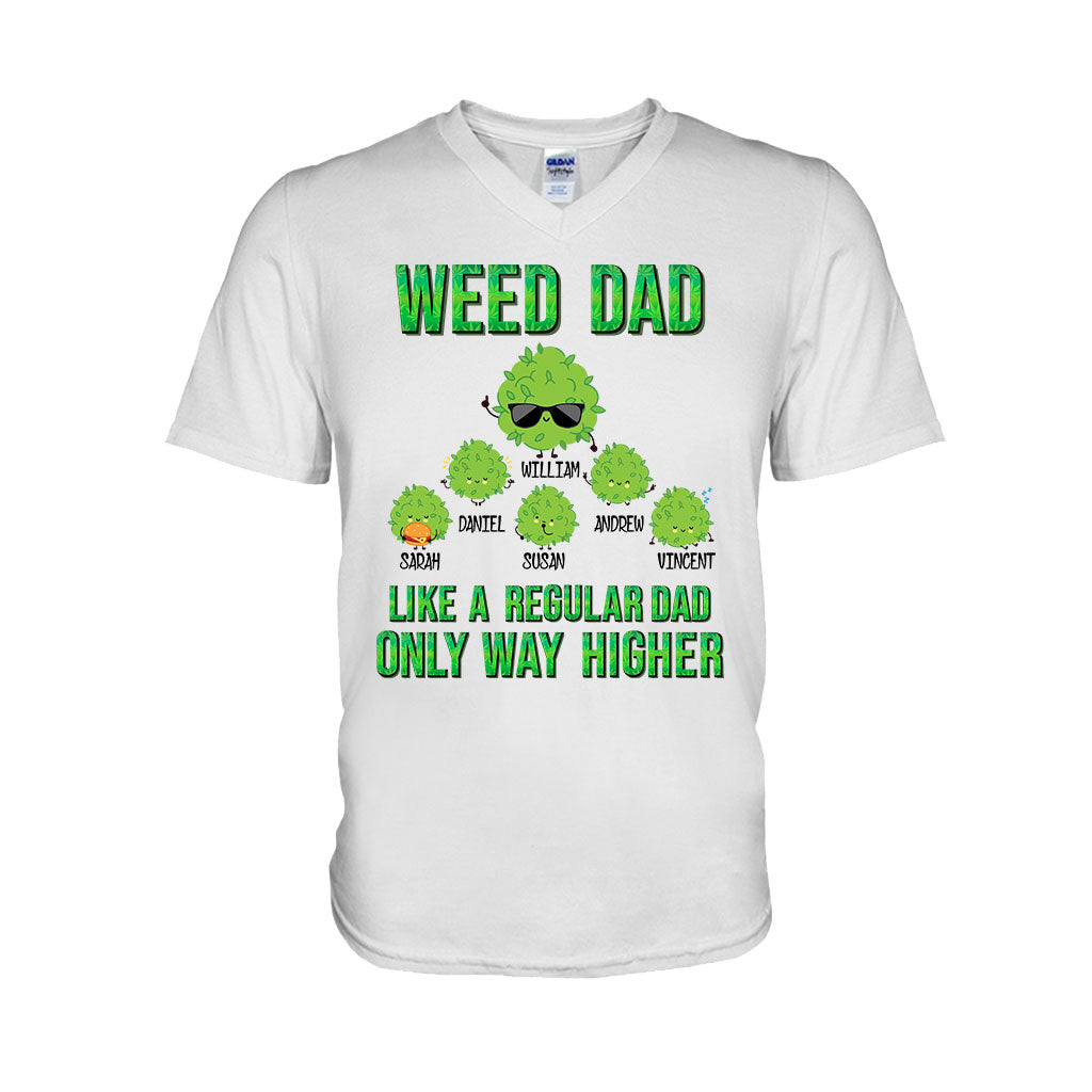 High Dad - Personalized Weed T-shirt and Hoodie