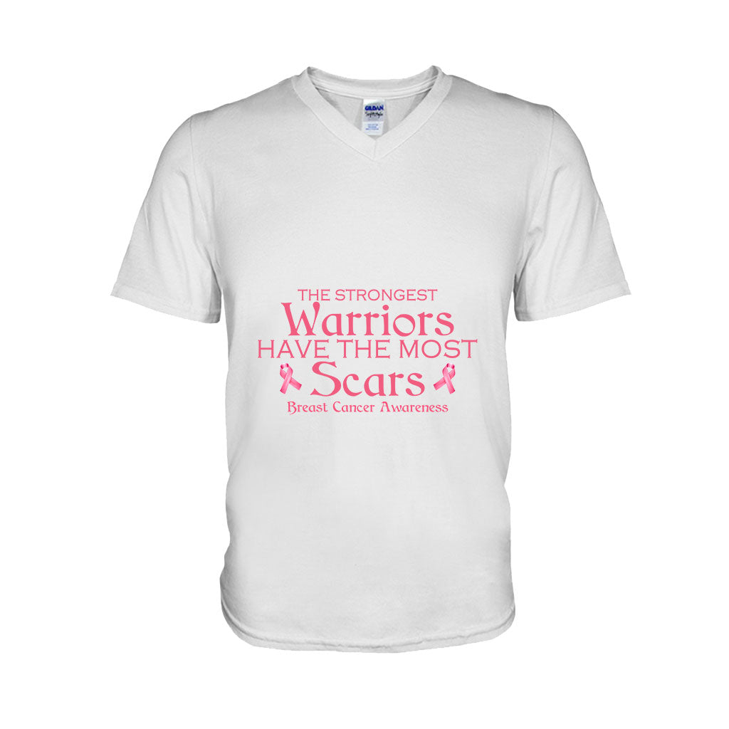 Breast Cancer Awareness Scars - Personalized T-shirt and Hoodie