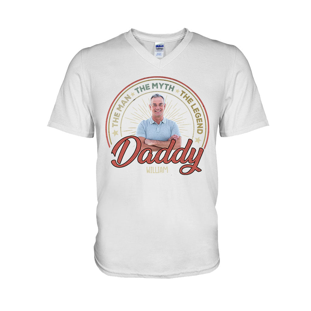 The Man The Myth The Legend - Gift for dad, grandpa - Personalized T-shirt And Hoodie