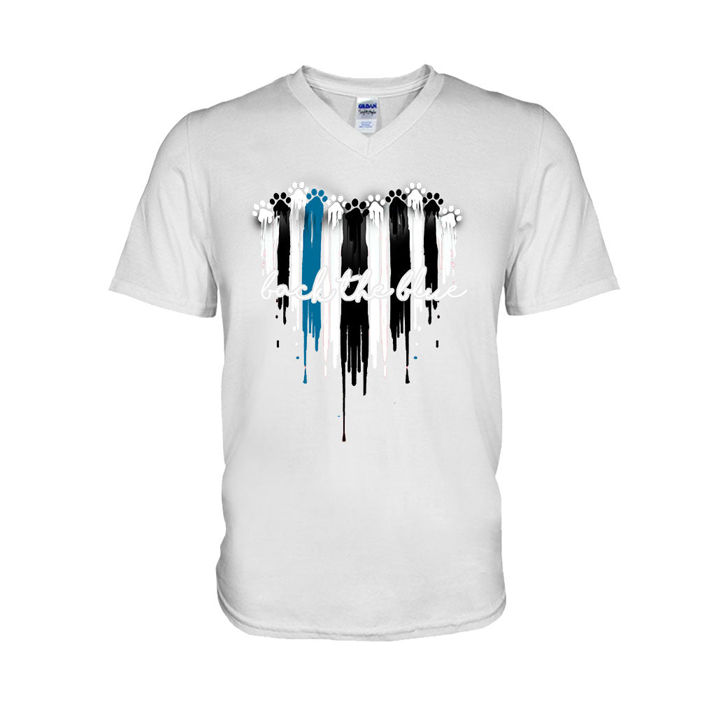 Blue Heart - Police Officer T-shirt And Hoodie 062021