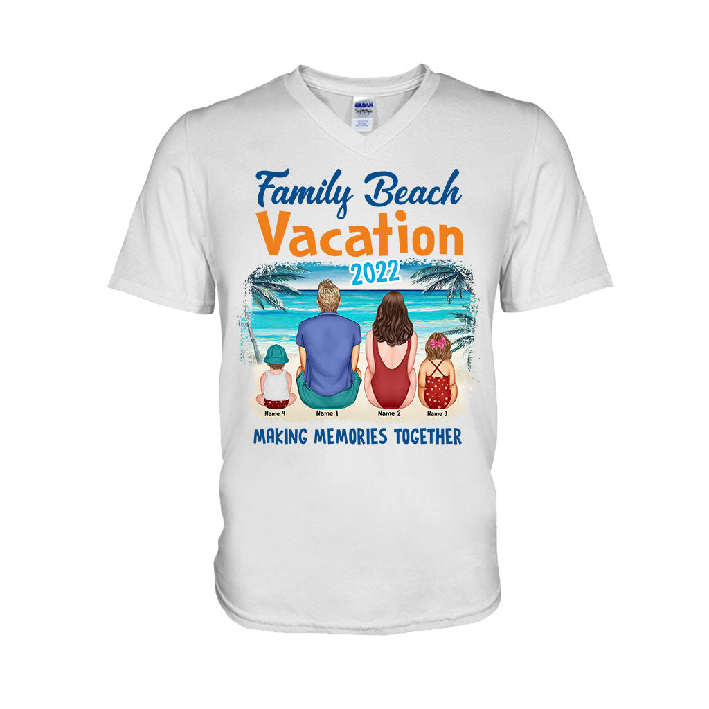 Family Beach Vacation - Personalized Sea Lover T-shirt and Hoodie