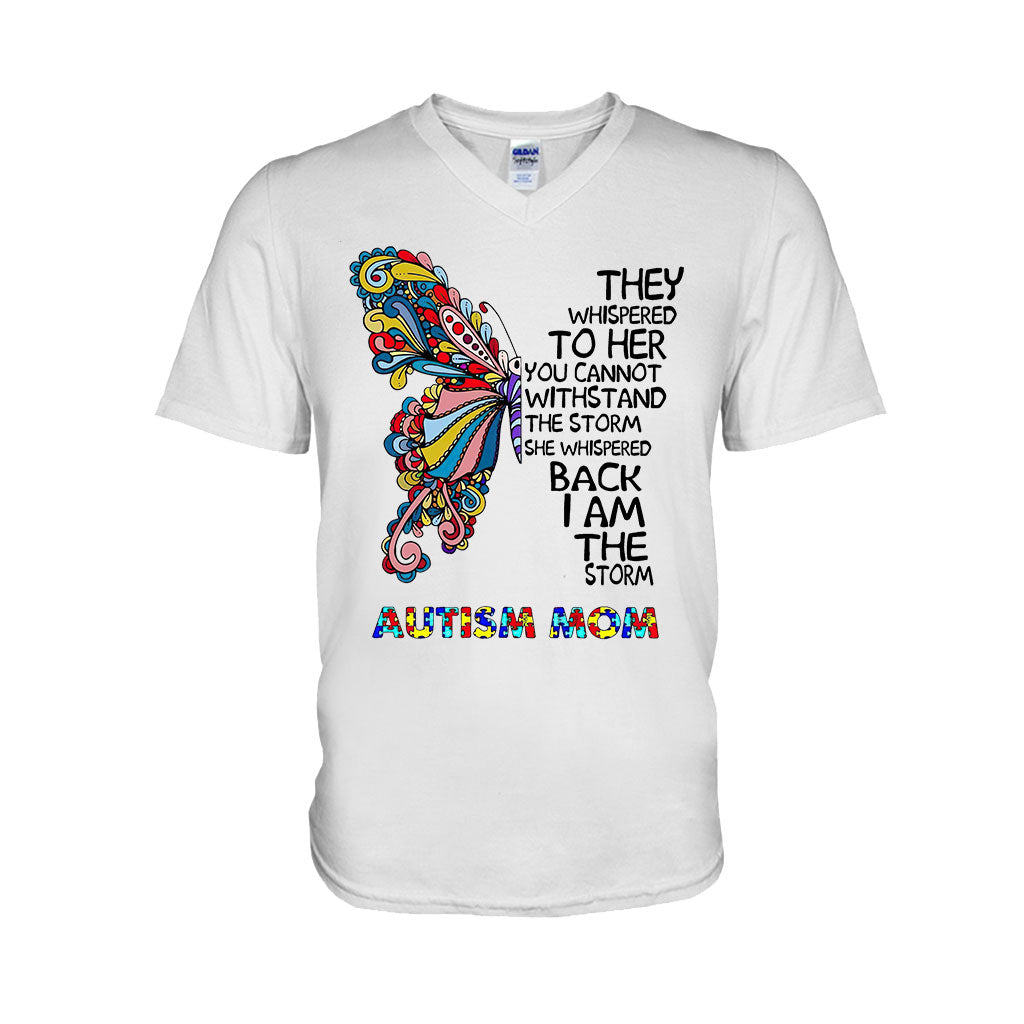 They Whispered To Her - Autism Awareness T-shirt And Hoodie 062021