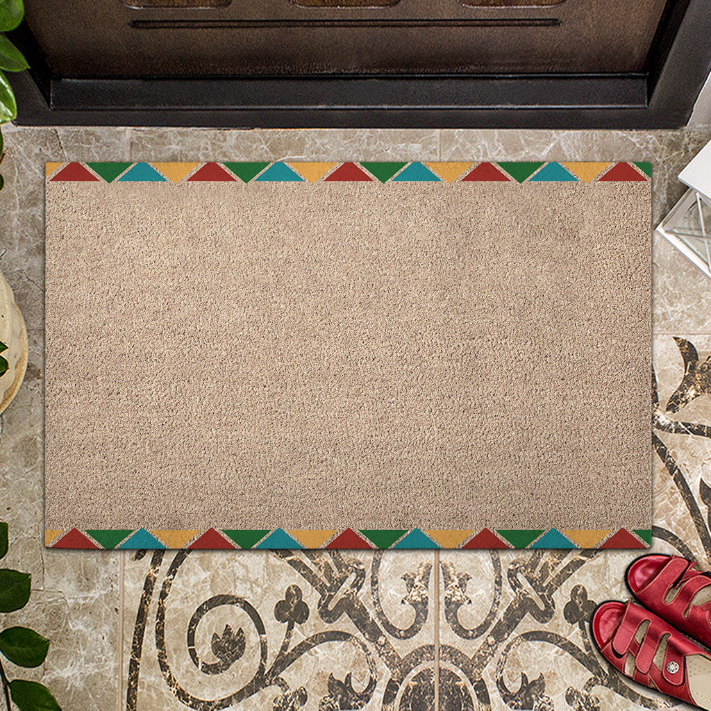But Did You Call First - Personalized African American Doormat