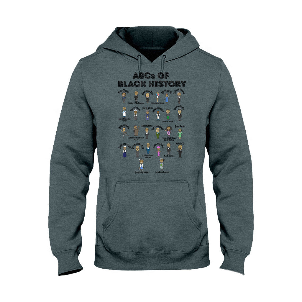 ABCs Of Black History - Personalized African American T-shirt And Hoodie