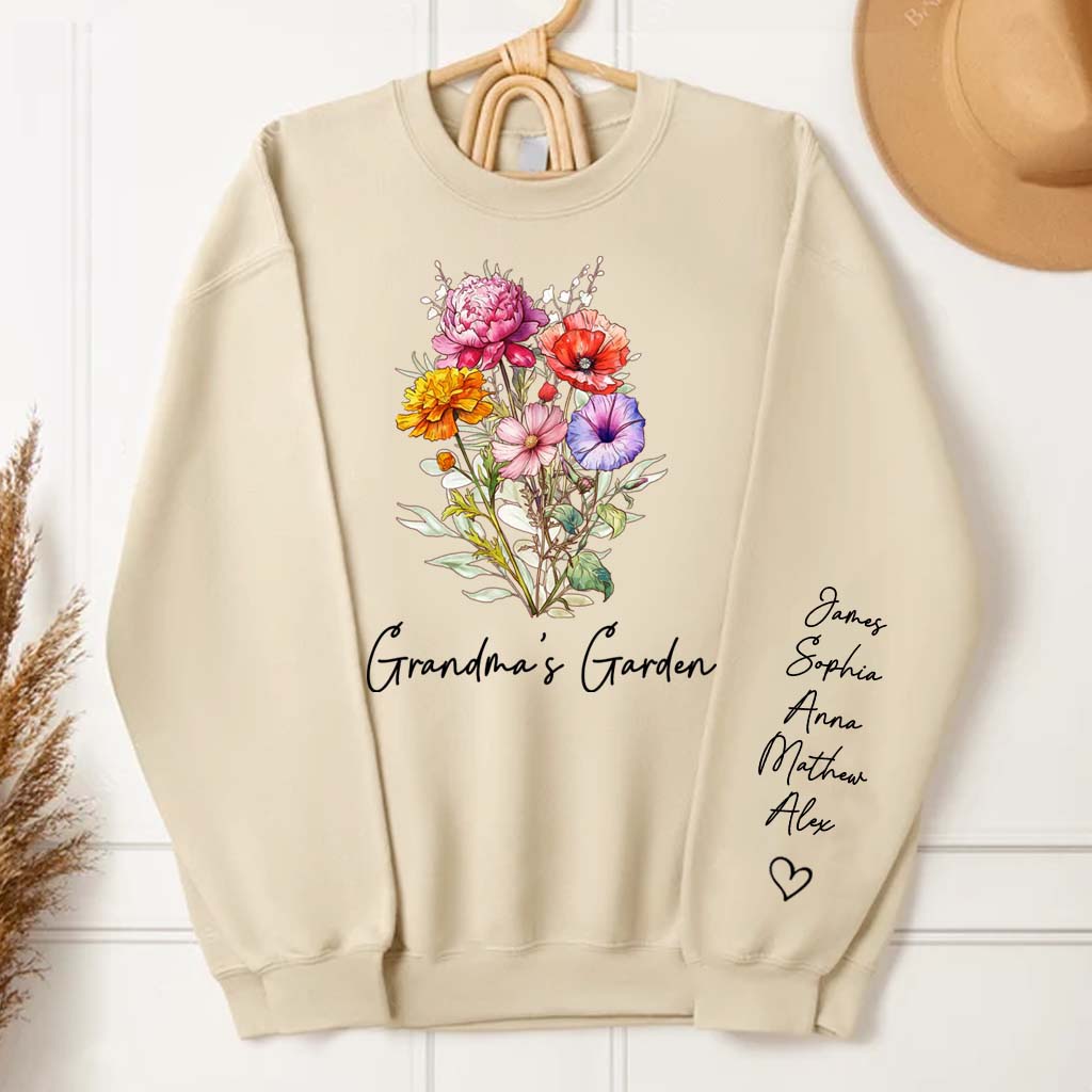 Grandma's Garden - Personalized Grandma All Over Shirt