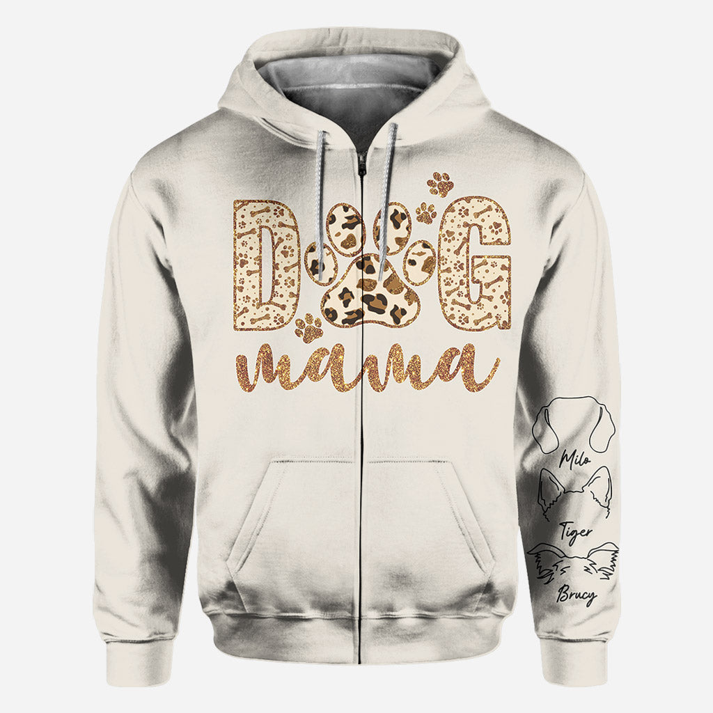 Dog Mama - Personalized Dog All Over Shirt