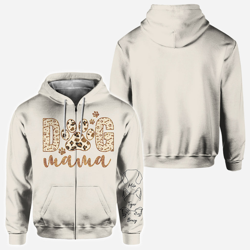 Dog Mama - Personalized Dog All Over Shirt
