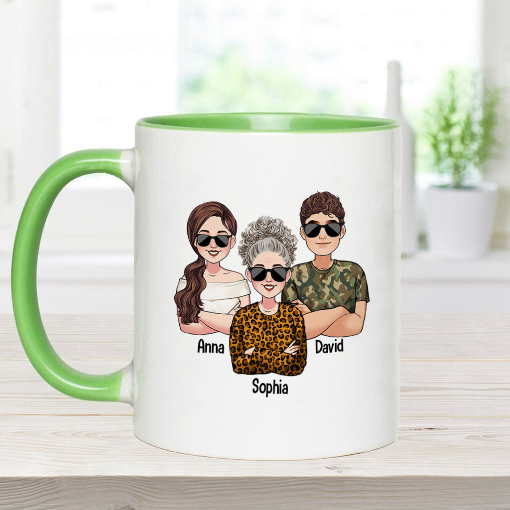A Mug From Your Son/ Daughter - Personalized Mother Accent Mug