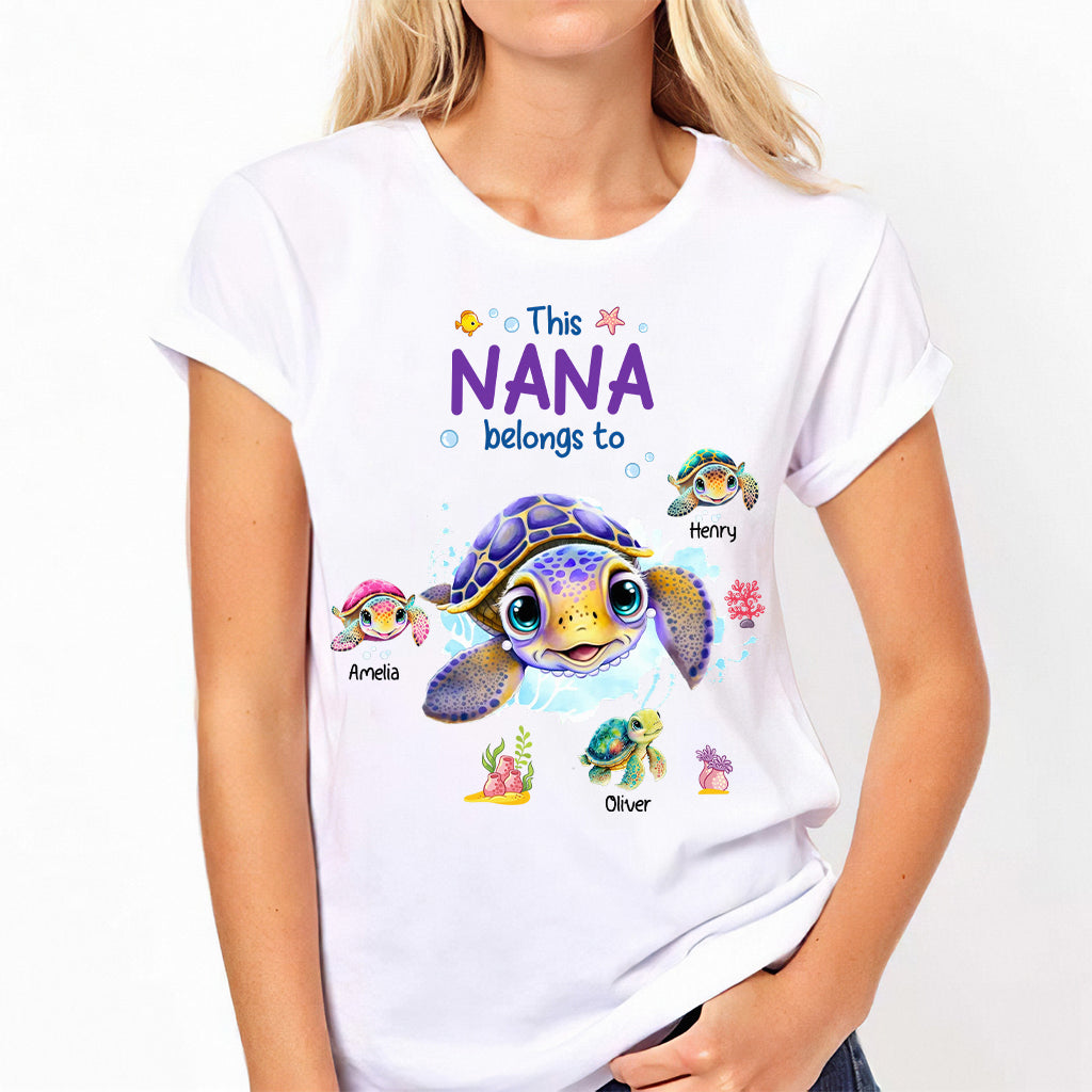 This Grandma Belongs To - Personalized Grandma T-shirt And Hoodie