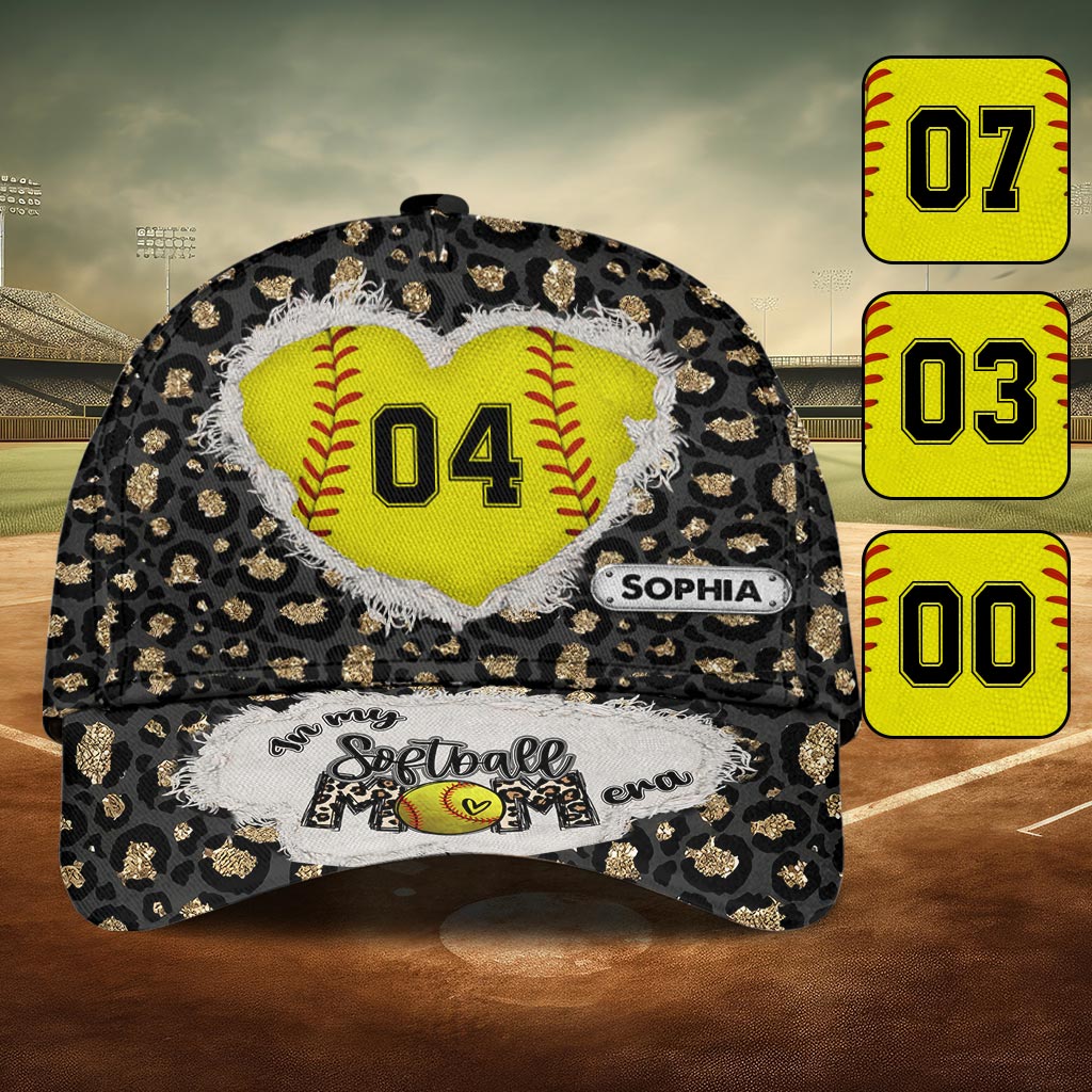 In My Softball Mom Era - Personalized Softball Classic Cap