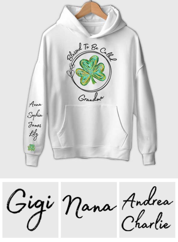 Blessed To Be Called Grandma - Personalized Grandma All Over Shirt