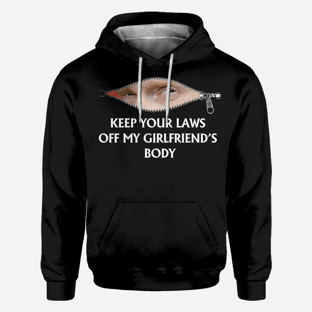 Keep Your Laws Off - Personalized Couple All Over Shirt