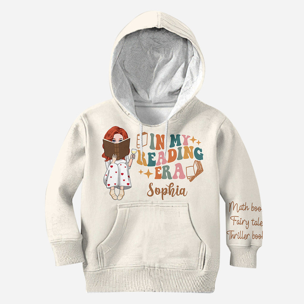 In My Reading Era - Personalized Book All Over Shirt