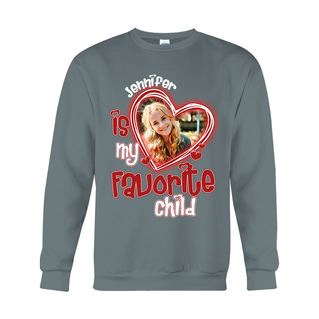 Mom's Favorite Child - Personalized Mother T-shirt And Hoodie