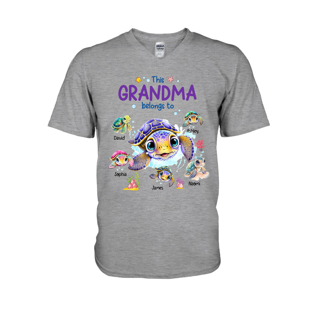 This Grandma Belongs To - Personalized Grandma T-shirt And Hoodie