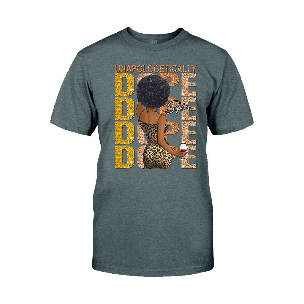 Unapologetically Dope - Personalized African American T-shirt And Hoodie