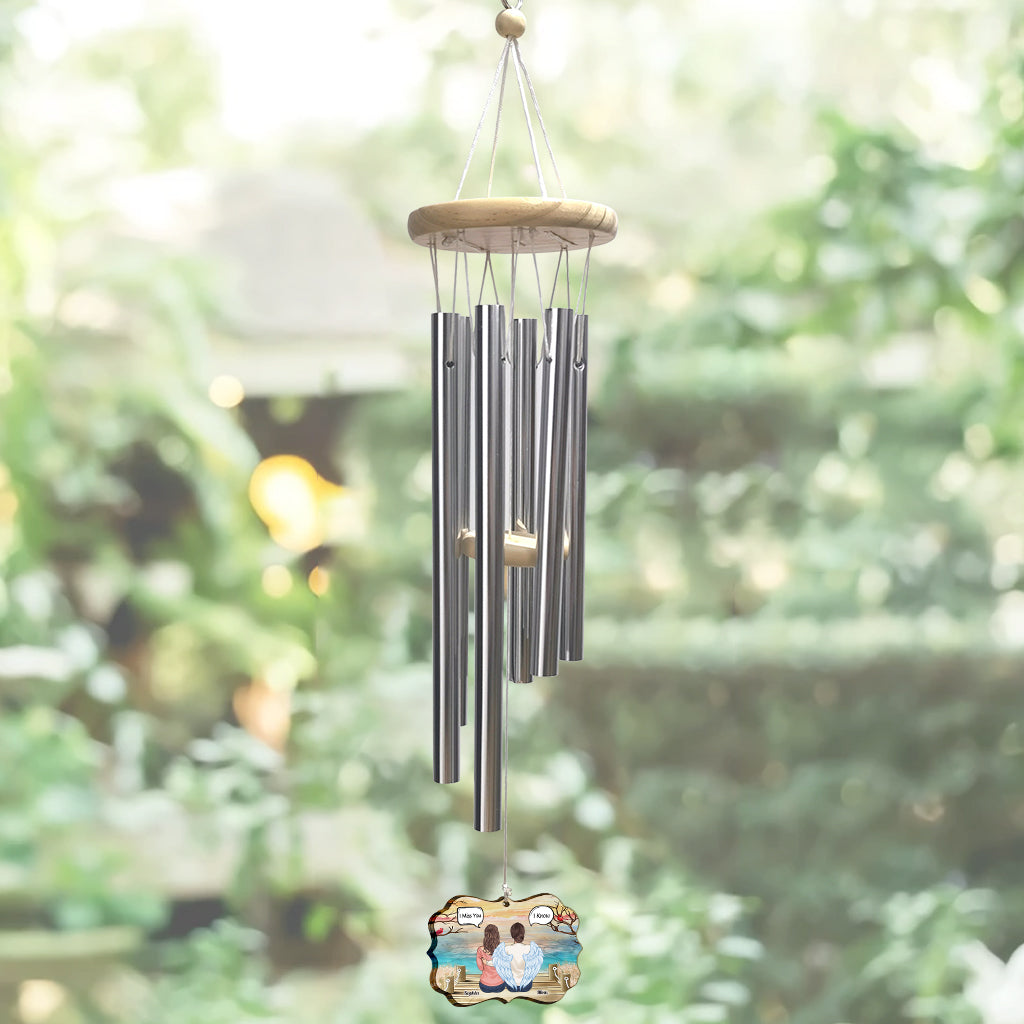I Miss You I Know - Personalized Memorial Wind Chime