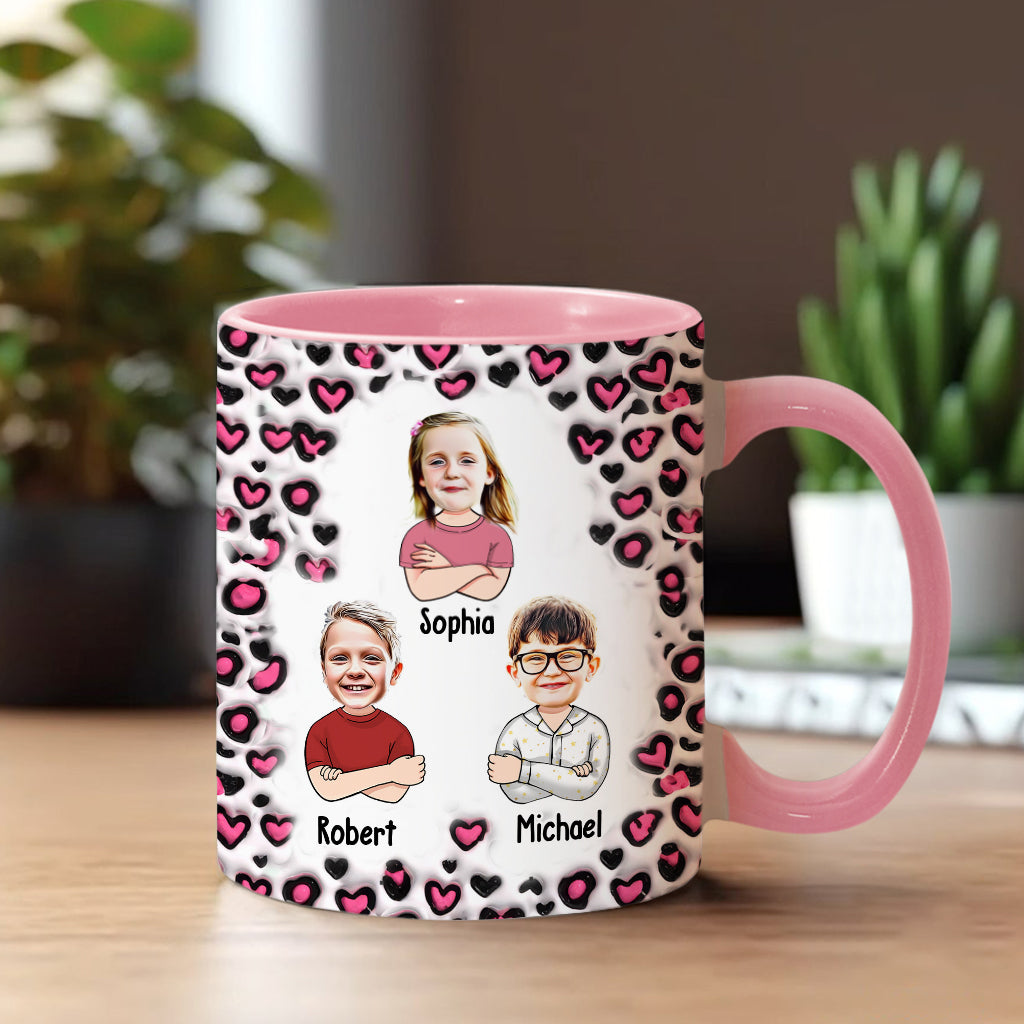 This Mom Belongs To - Personalized Mother Accent Mug
