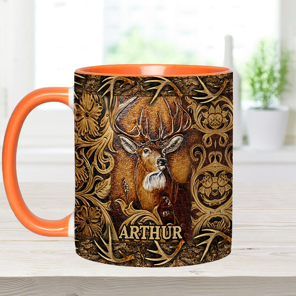 Deer Hunting Season - Personalized Hunting Accent Mug
