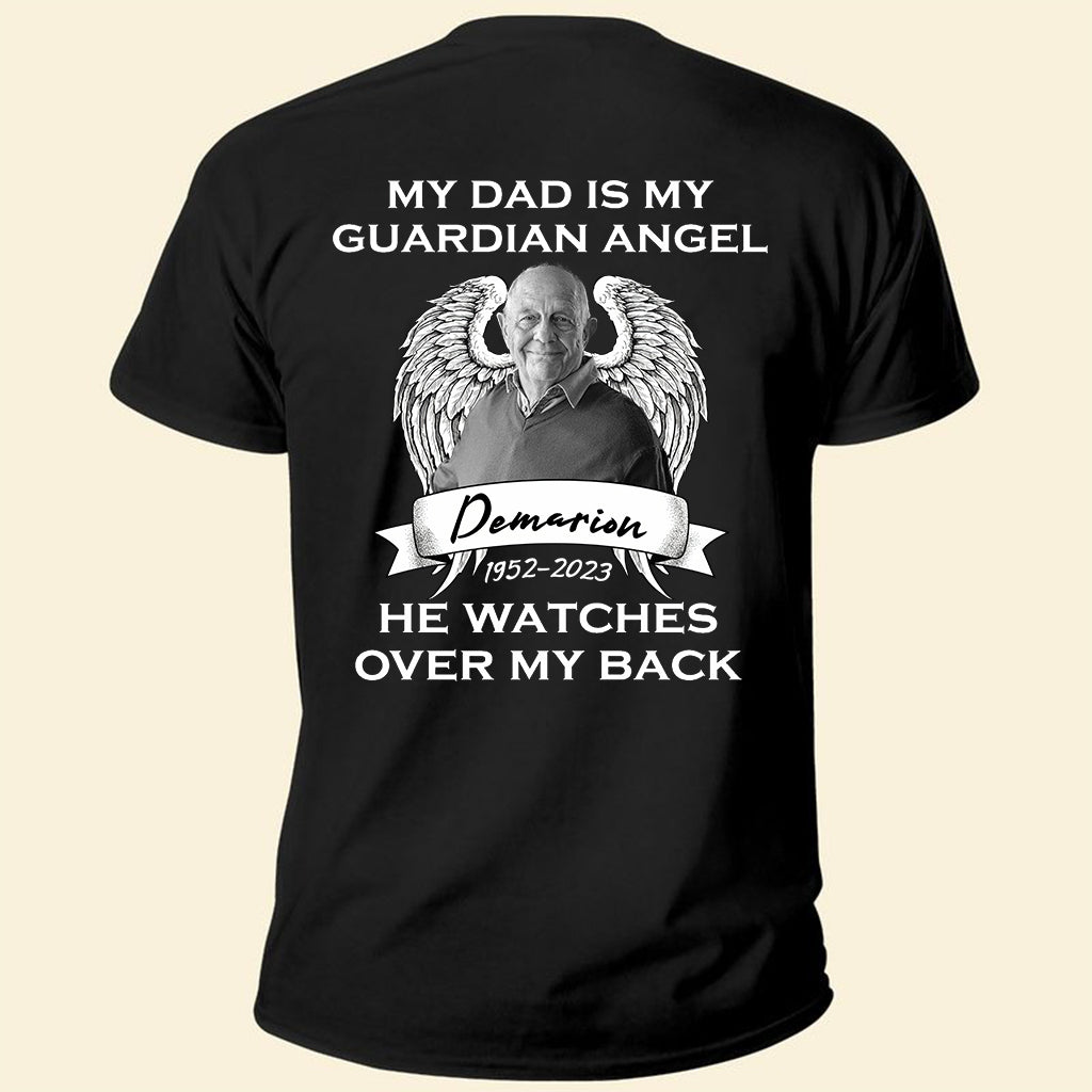 My Guardian Angel - Personalized Memorial T-shirt and Hoodie