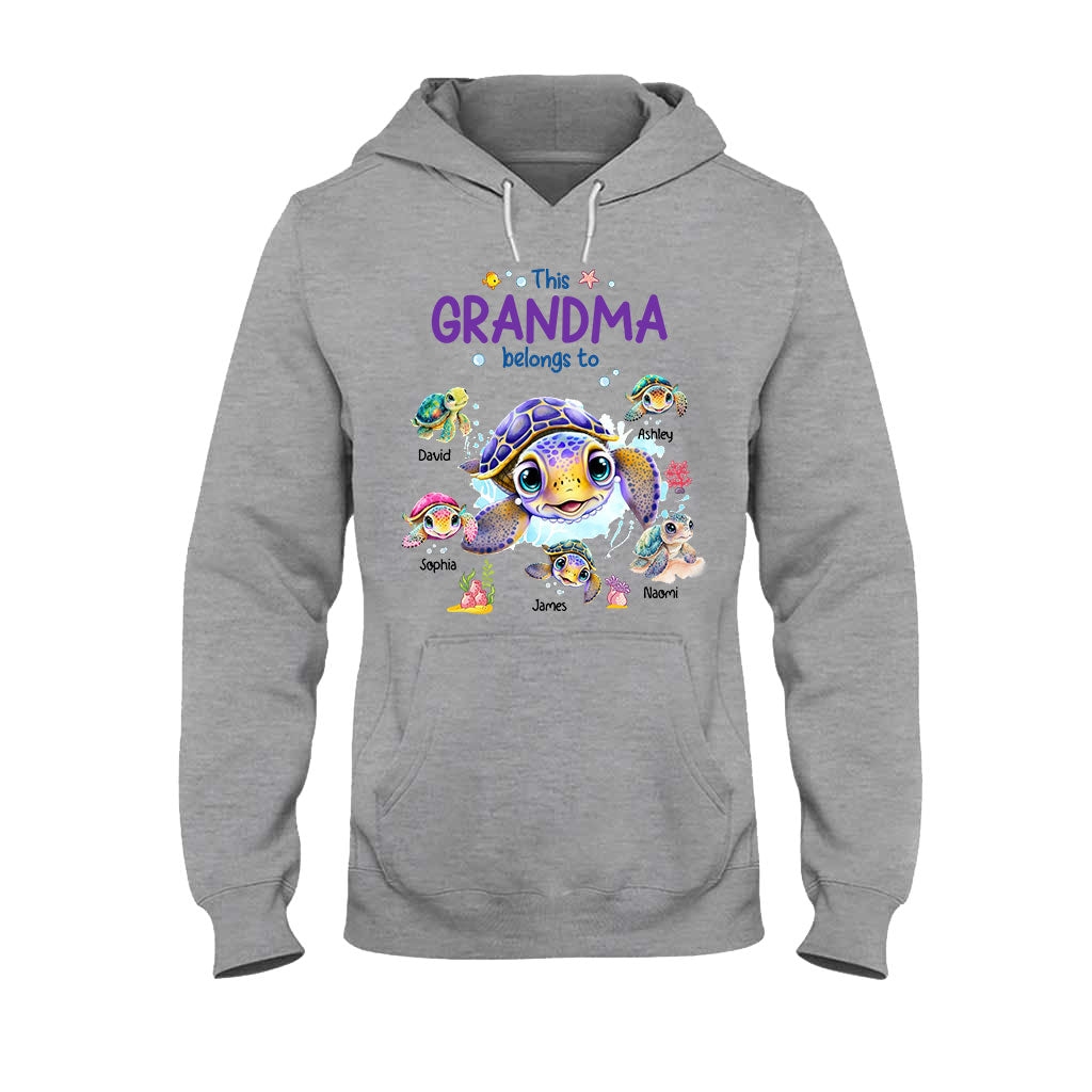 This Grandma Belongs To - Personalized Grandma T-shirt And Hoodie